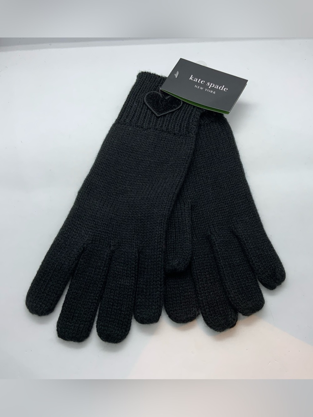 kate spade Black Knit Touchscreen Gloves
